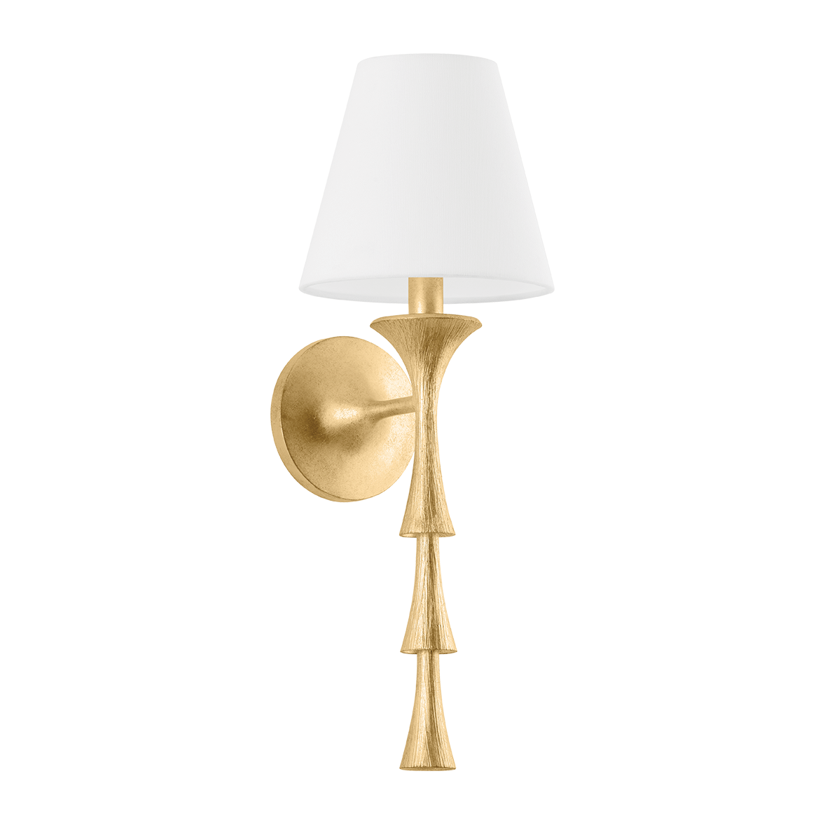 Hudson Valley Lighting Vails Gate 1 Light 7 inch Vintage Gold Leaf Wall Sconce Wall Light