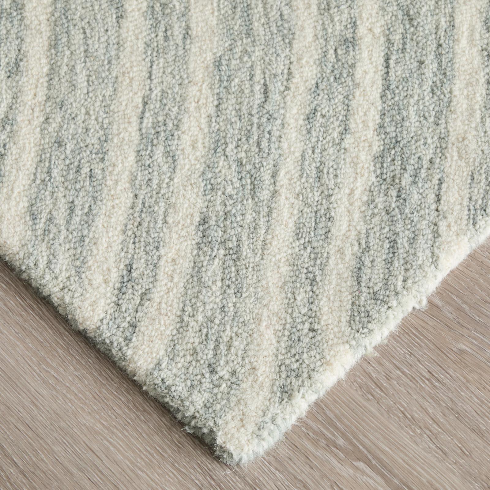 Feizy Wallace 8A41F Modern Abstract Rug in Gray/Ivory