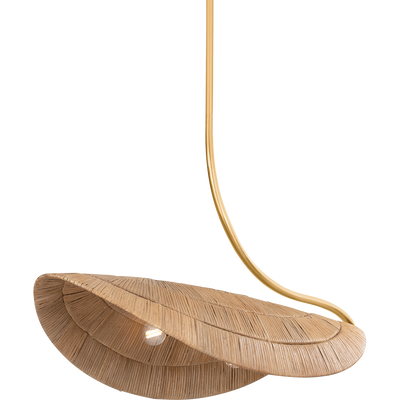 Corbett Medea 4 Light Gold Leaf Linear Ceiling Light