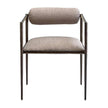 Arteriors Barbana Chair Pewter Texture