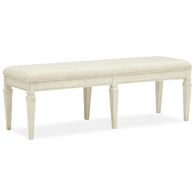 Magnussen Home Newport Alabaster Bench