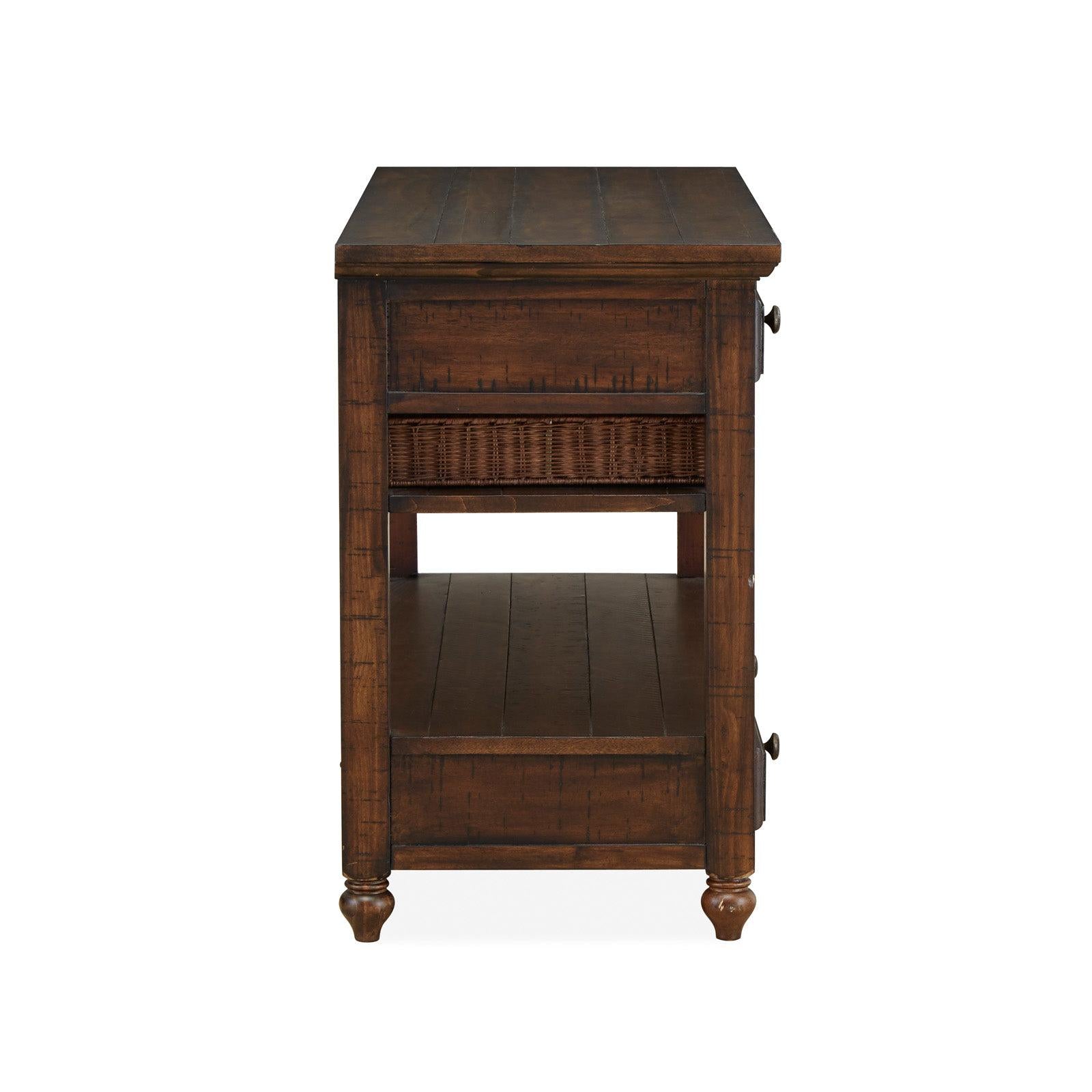 Magnussen Home Cottage Lane Coffee Sofa Table