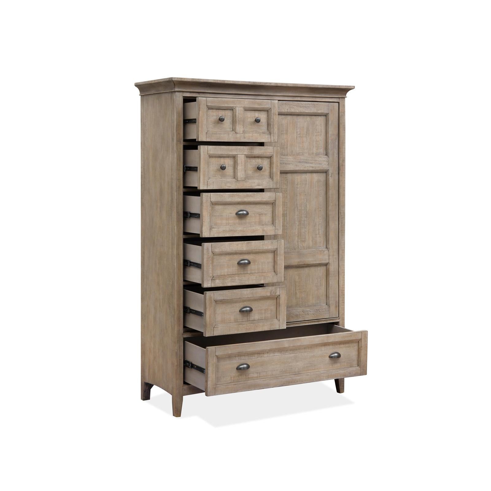 Magnussen Home Paxton Place Dovetail Grey Door Chest