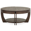 Magnussen Home Lyndale Nutmeg Lift Top Storage Cocktail Table With Casters
