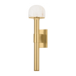 Hudson Valley Lighting Bellvale 1 Light 5.75 inch Aged Brass Wall Sconce Wall Light