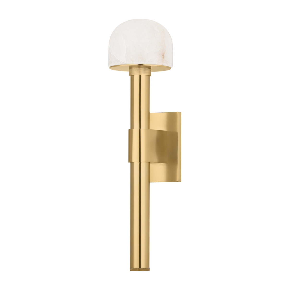 Hudson Valley Lighting Bellvale 1 Light 5.75 inch Aged Brass Wall Sconce Wall Light