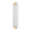 Hudson Valley Lighting Brant 1 Light 5 inch Aged Brass Wall Sconce Wall Light