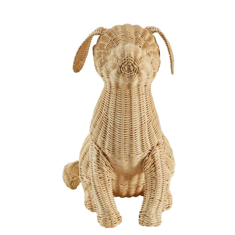 Chelsea House Potcake Wicker Dog