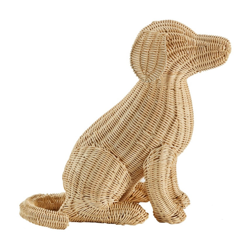 Chelsea House Potcake Wicker Dog