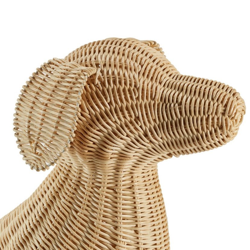 Chelsea House Potcake Wicker Dog