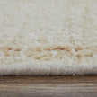 Feizy Grafton 69FLF Transitional Floral & Botanical Rug in Ivory/Orange/Gray