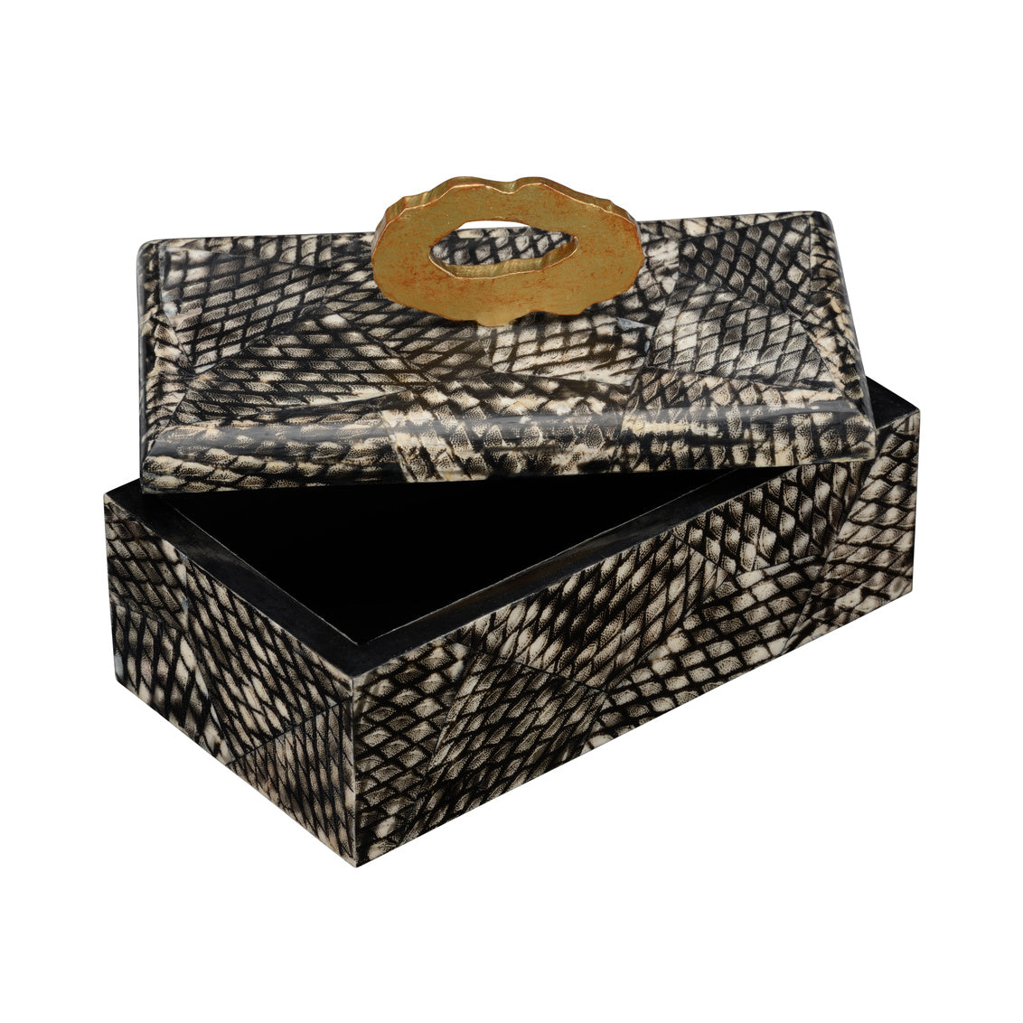 Wildwood Nazare Black FIsh Scale Box