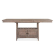 Magnussen Home Paxton Place Dovetail Grey Extendable Counter Height Dining Table