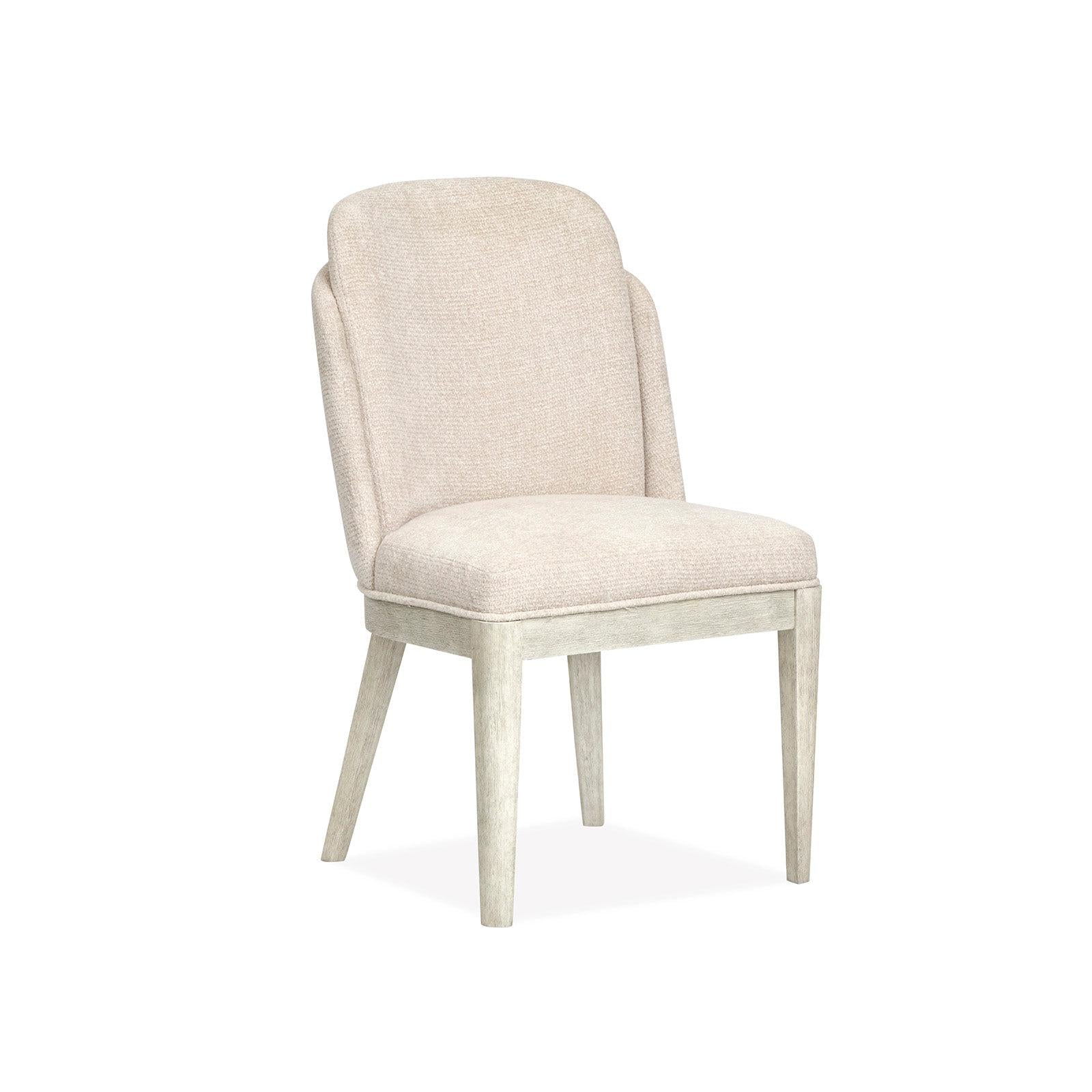 Magnussen Home Lorelei Misty Cloud Upholstered Host Chair Set of 2