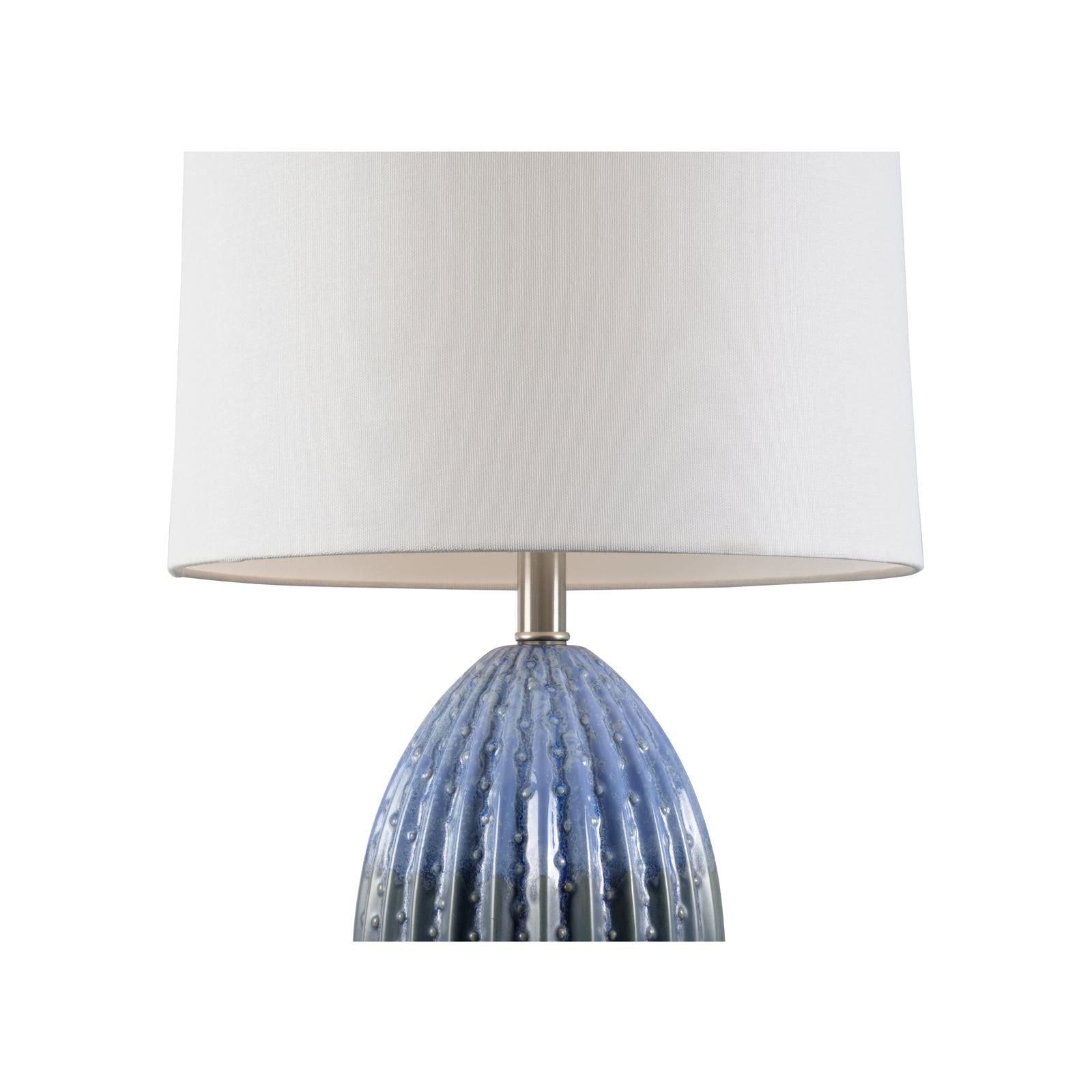 Wildwood Maui Blue Green Ceramic Lamp