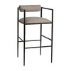 Arteriors Barbana Bar Stool Pewter Texture