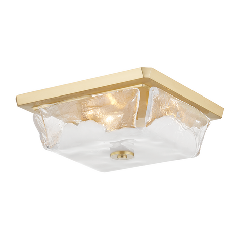 Hudson Valley Lighting Hines 3 Light 13 inch Flush Mount Ceiling Light