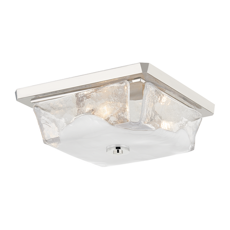 Hudson Valley Lighting Hines 3 Light 13 inch Flush Mount Ceiling Light