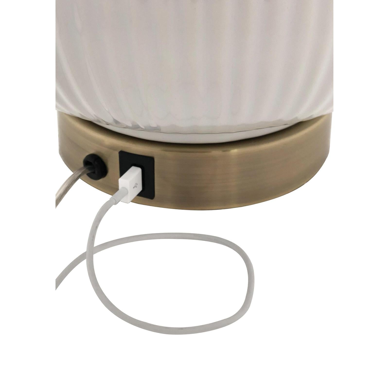 Wildwood Sophia White Table Lamp