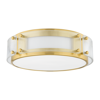 Hudson Valley Lighting Clifford 1 Light 14 inch Flush Mount Ceiling Light