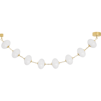 Corbett Nephele 8 Light Vintage Polished Brass Pendant Ceiling Light