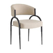 Arteriors Bahati Natural Linen Chair