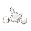 Vista Alegre Carrossel Whisky Decanter and 2 Old Fashion Set