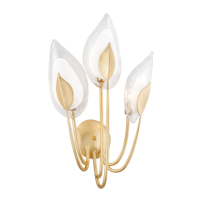 Hudson Valley Lighting Blossom 3 Light 12.25 inch Wall Sconce Wall Light