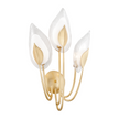 Hudson Valley Lighting Blossom 3 Light 12.25 inch Wall Sconce Wall Light