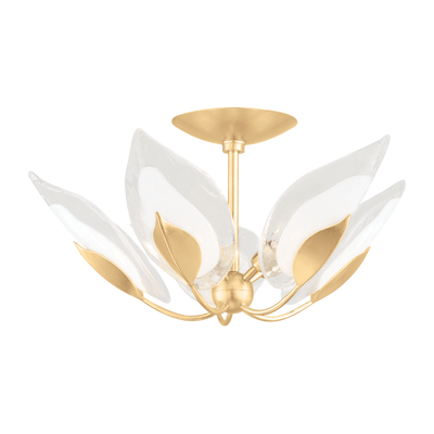 Hudson Valley Lighting Blossom 5 Light 24 inch Semi Flush Ceiling Light
