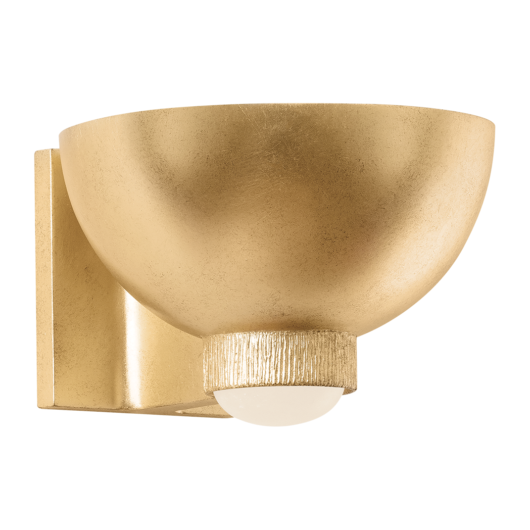 Hudson Valley Lighting Fairview 1 Light 8.75 inch Vintage Gold Leaf Wall Sconce Wall Light