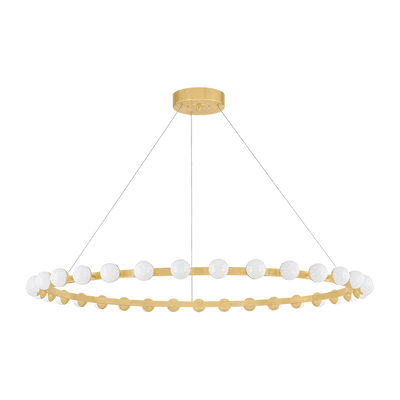 Corbett Linus 33 Light Vintage Brass Chandelier Ceiling Light Clearance