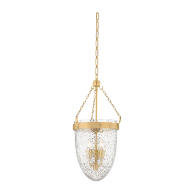 Corbett Angus 3 Light Vintage Brass Indoor Lantern Ceiling Light