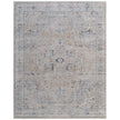 Feizy Pasha 39M5F Transitional Medallion in Ivory/Taupe/Blue