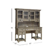 Magnussen Home Tinley Park Dove Tail Grey Desk