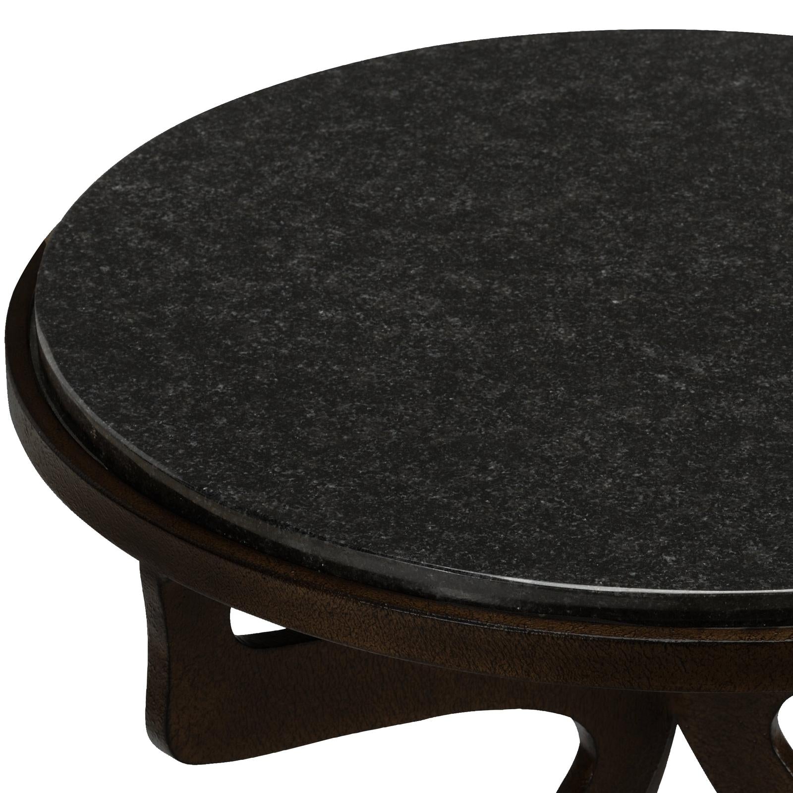 Wildwood Drake Black Side Table
