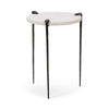 Wildwood Tate White Side Table