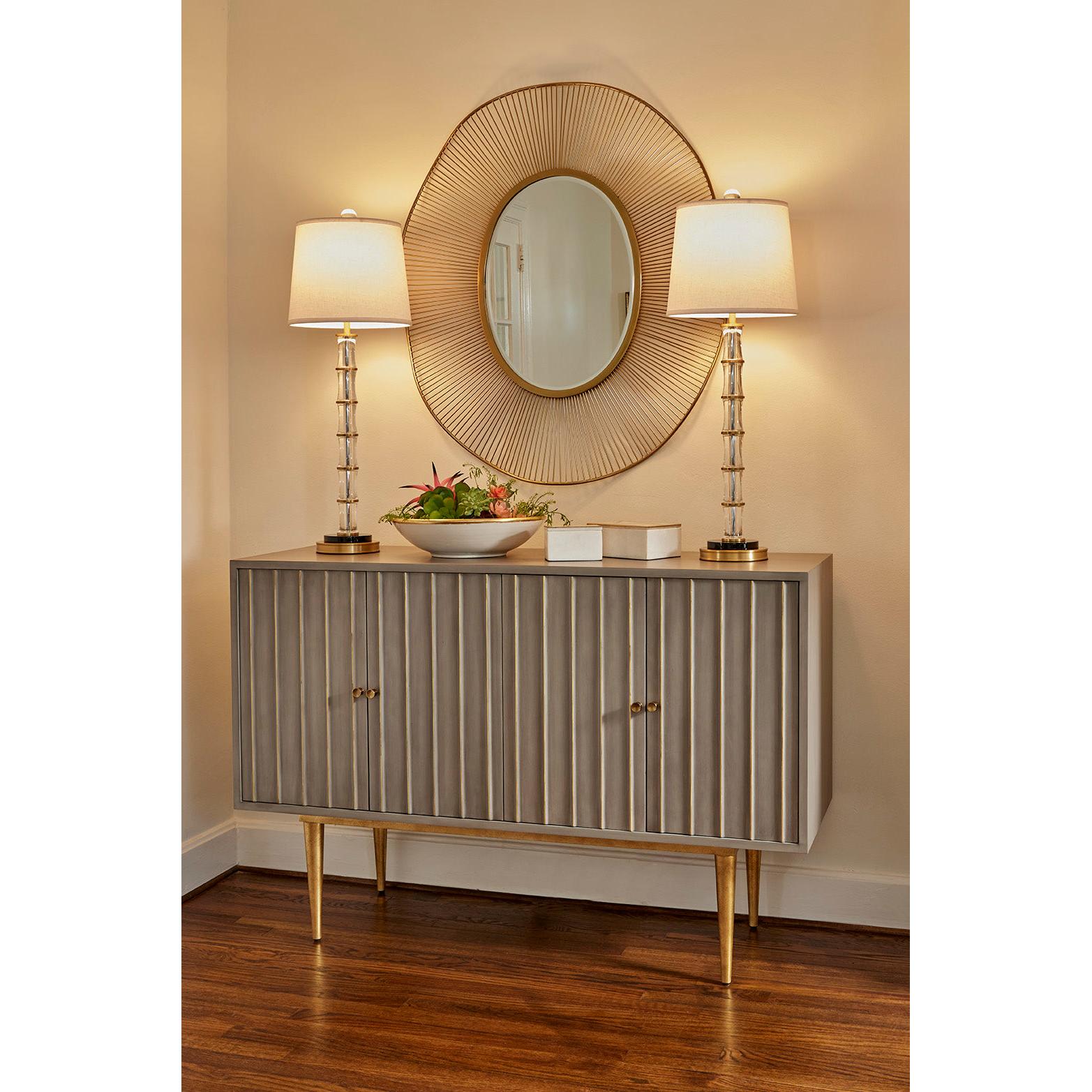 Wildwood Delphine Gray Cabinet