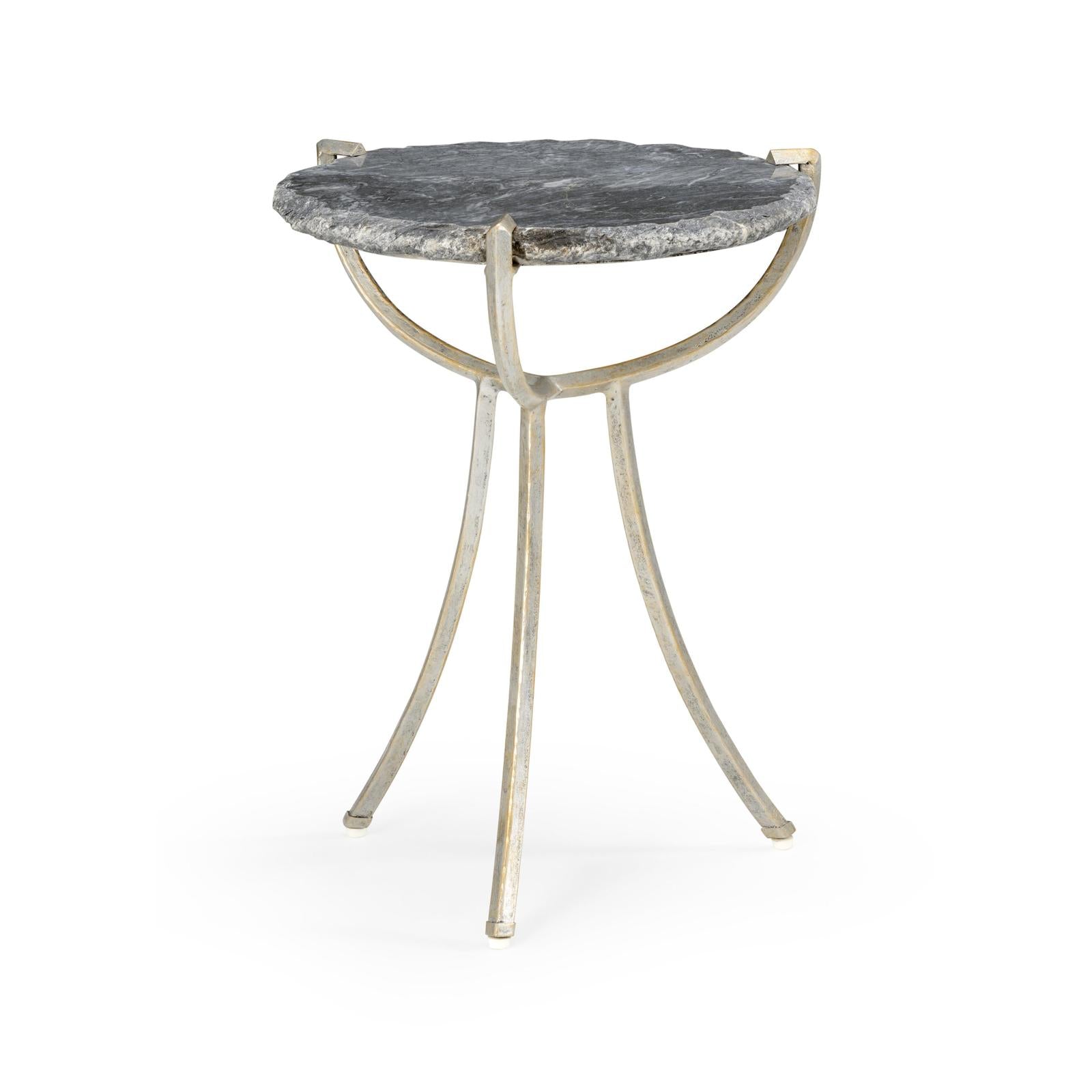 Wildwood Global Silver Leaf Table
