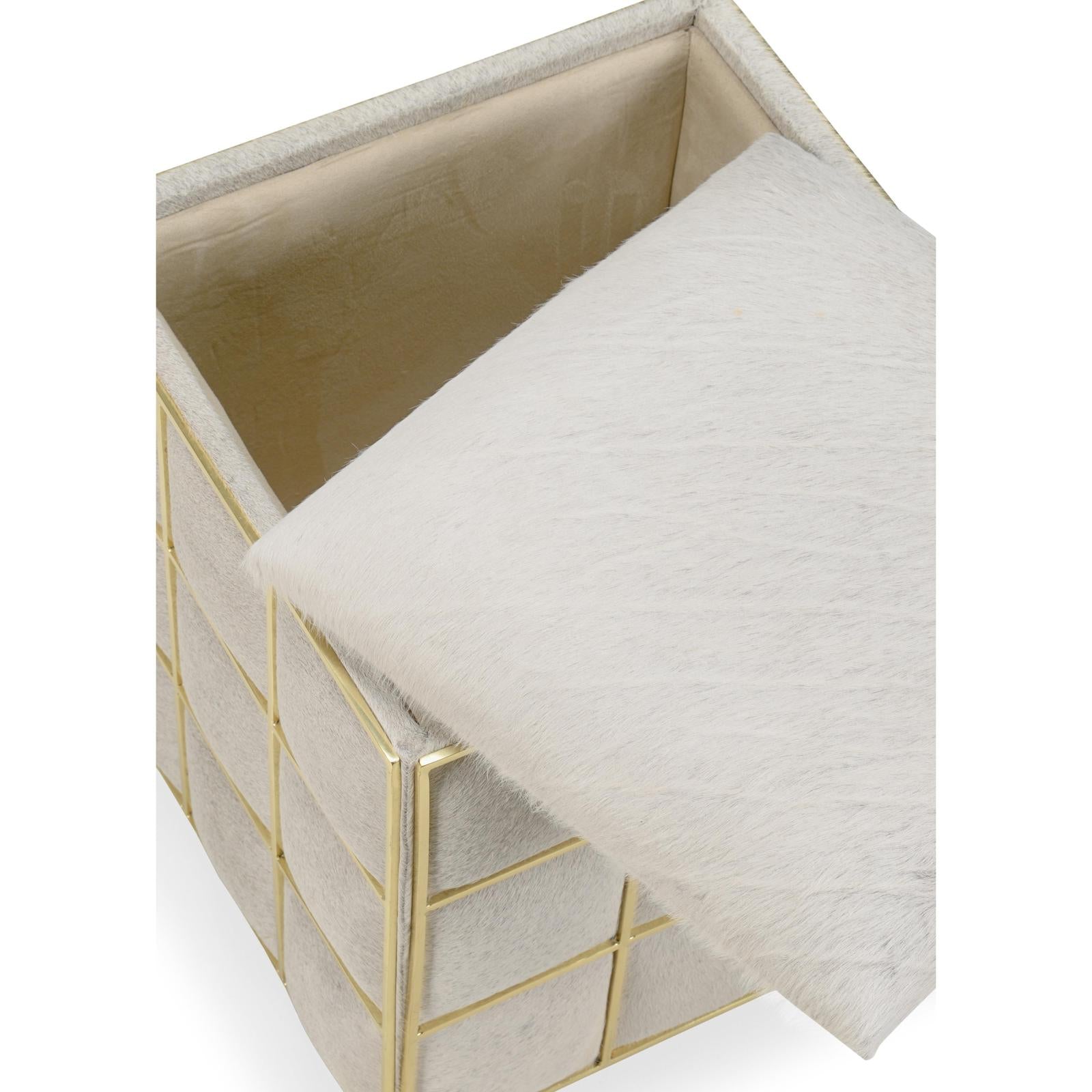 Wildwood Square Hide Stool