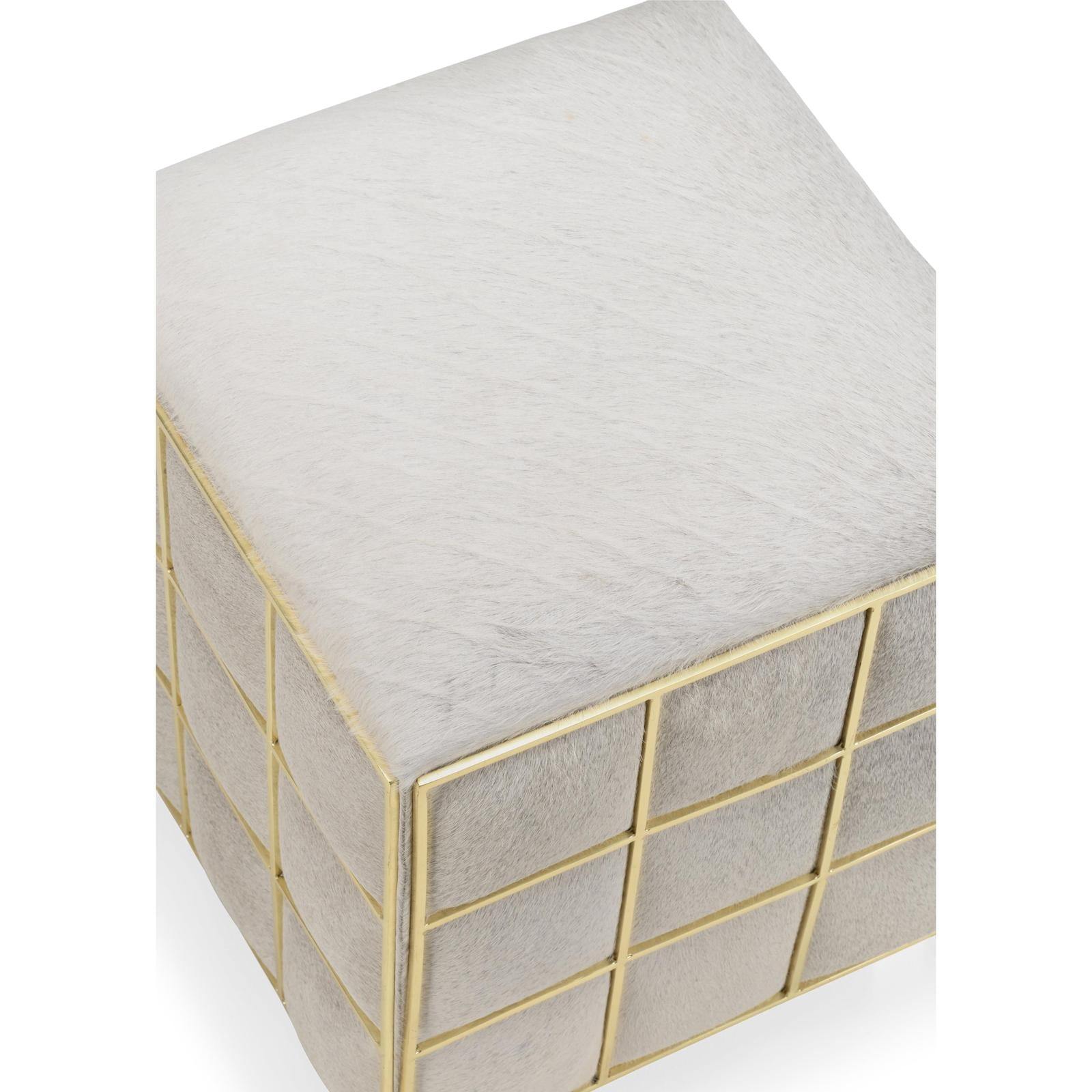 Wildwood Square Hide Stool