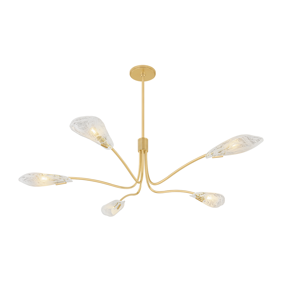 Hudson Valley Lighting Tenafly 5 Light Chandelier Ceiling Light