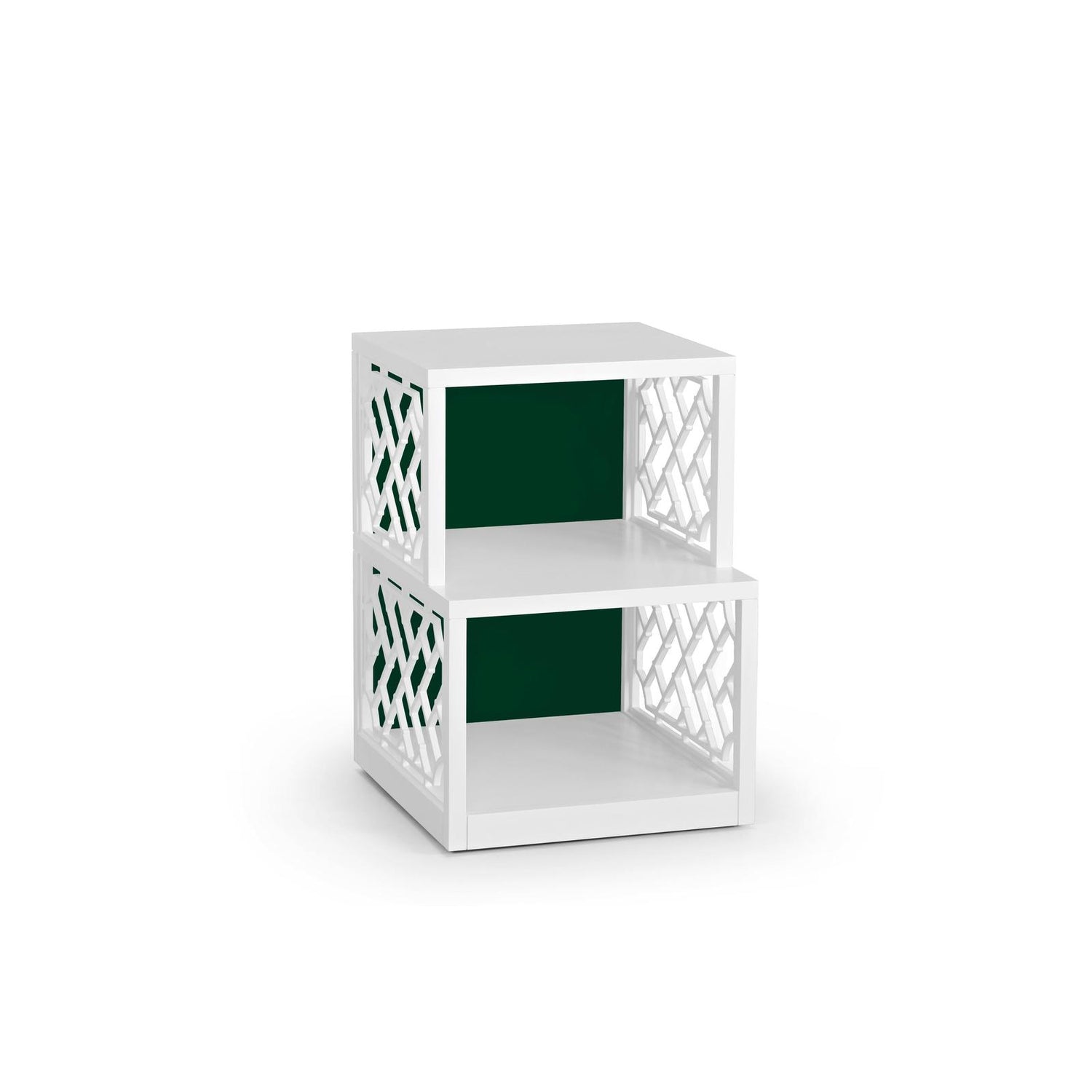 Wildwood Chip Green Side Shelf