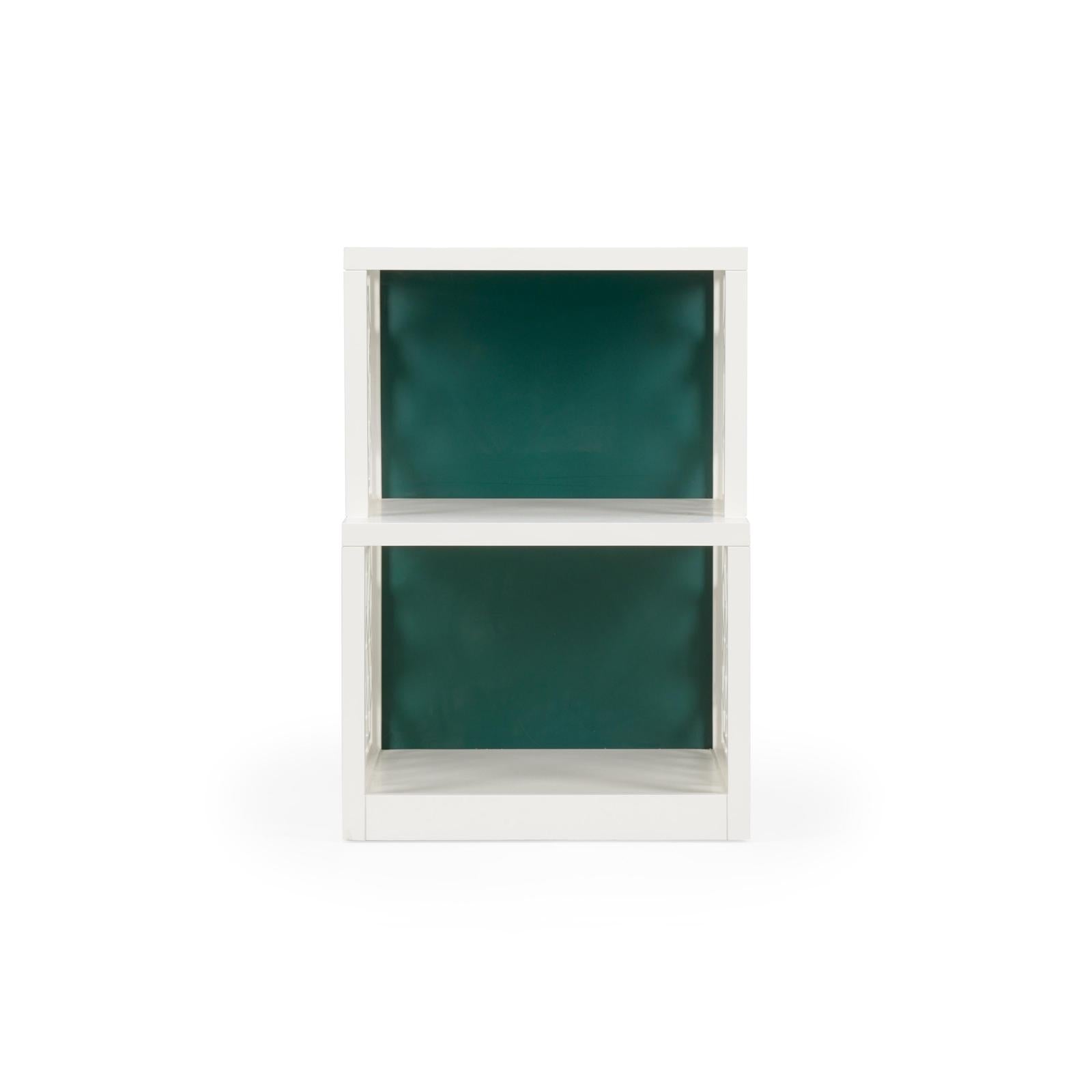 Wildwood Chip Green Side Shelf