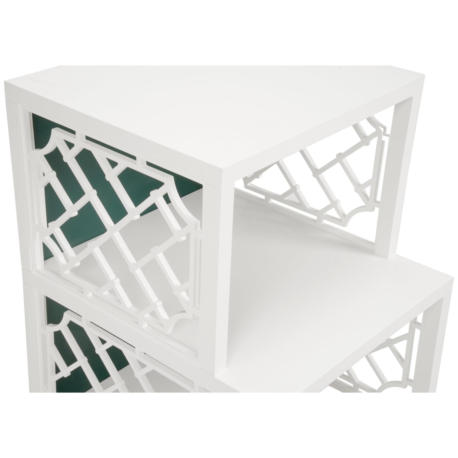 Wildwood Chip Green Side Shelf