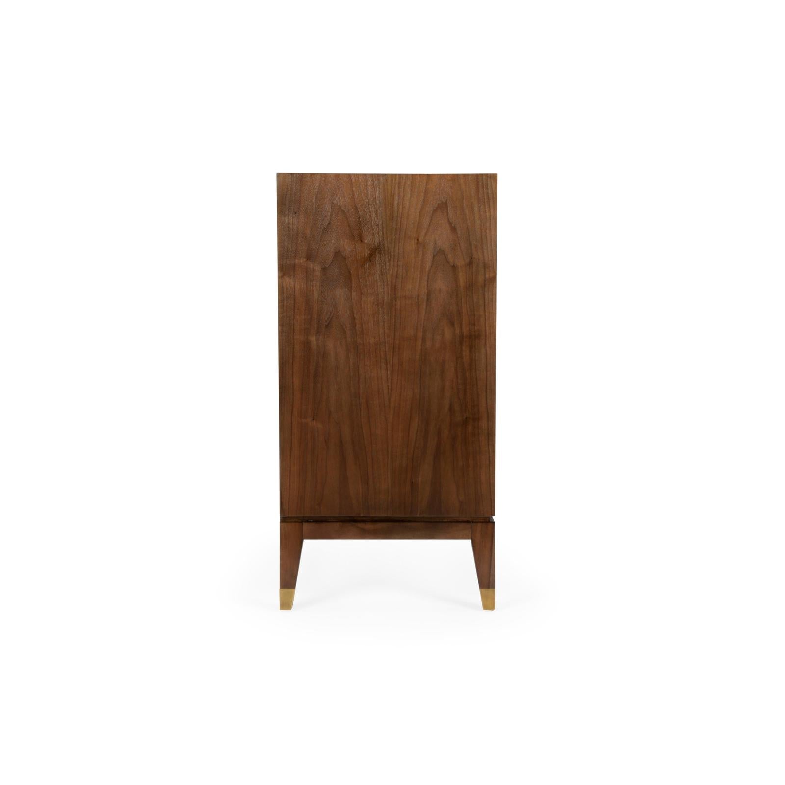 Wildwood Andros Black Walnut Cabinet