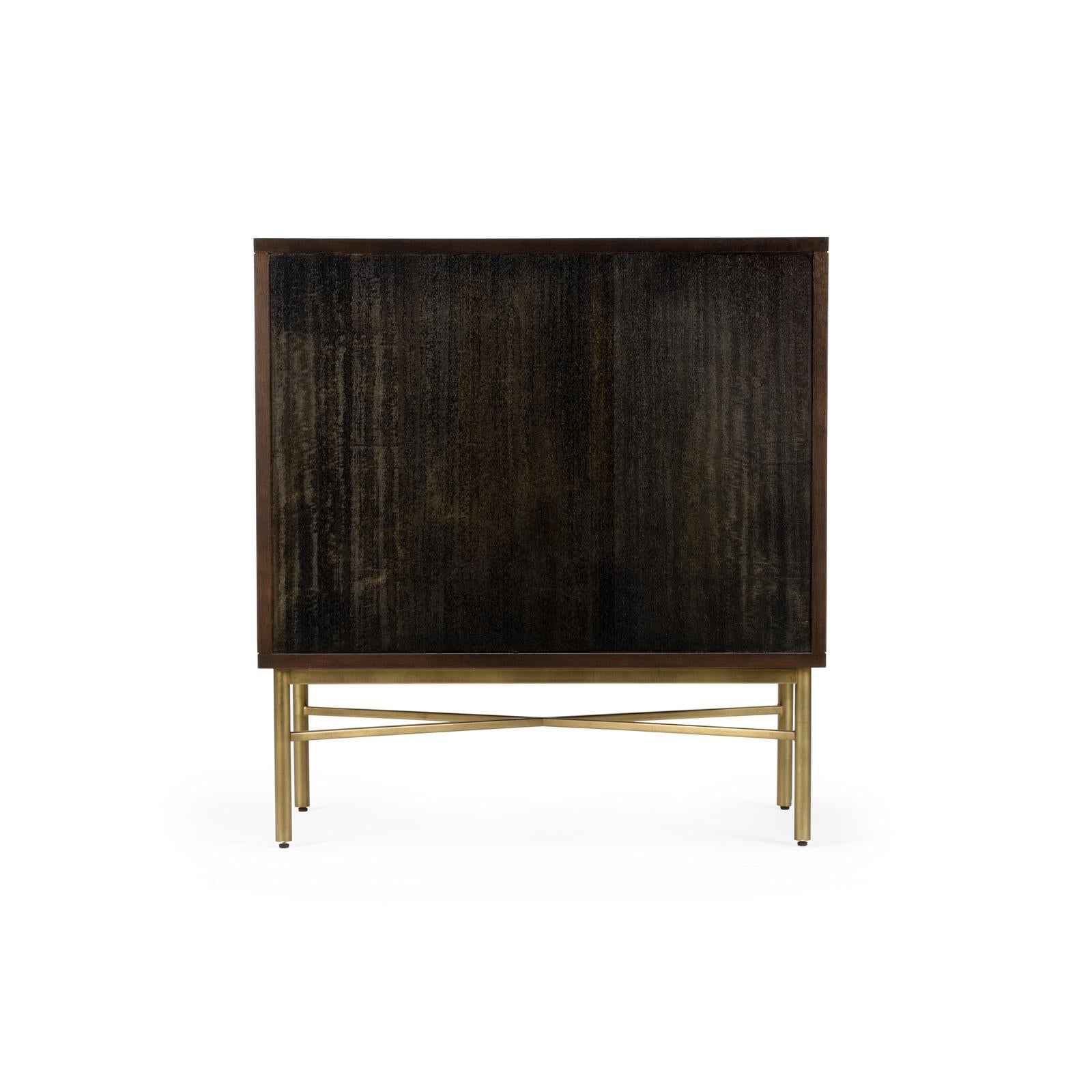 Wildwood Samana Black Walnut Cabinet