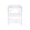 Wildwood Baran White Barrel Back Chair