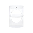 Wildwood Baran White Barrel Back Chair