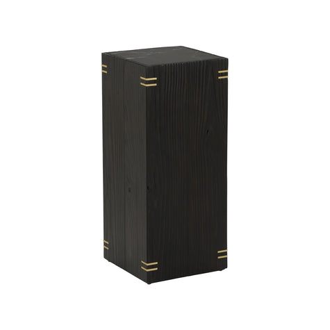 Wildwood Shou Sugi Ban Pedestal